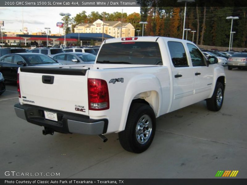  2010 Sierra 1500 SL Crew Cab 4x4 Summit White