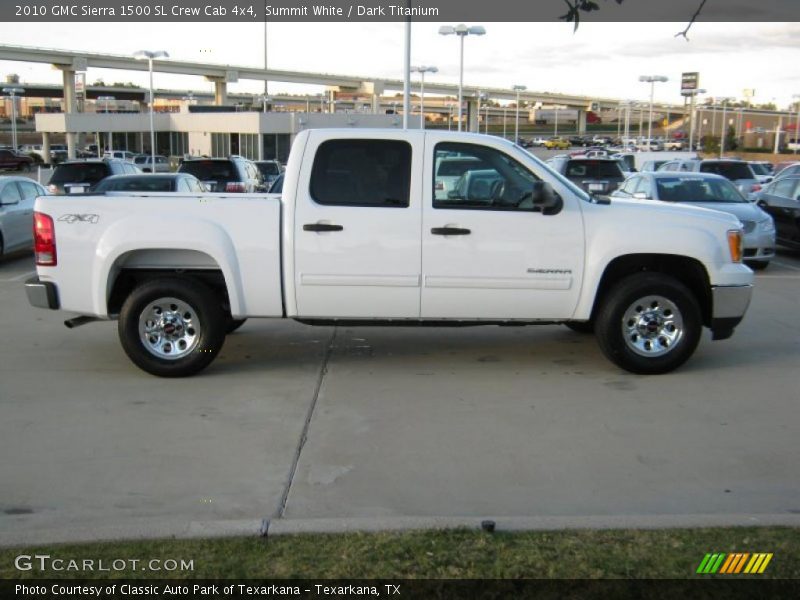  2010 Sierra 1500 SL Crew Cab 4x4 Summit White