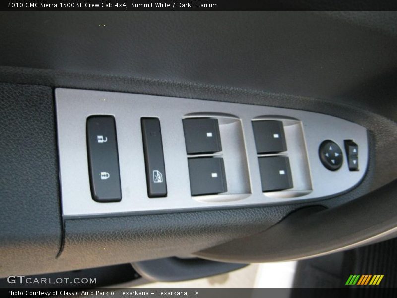 Summit White / Dark Titanium 2010 GMC Sierra 1500 SL Crew Cab 4x4