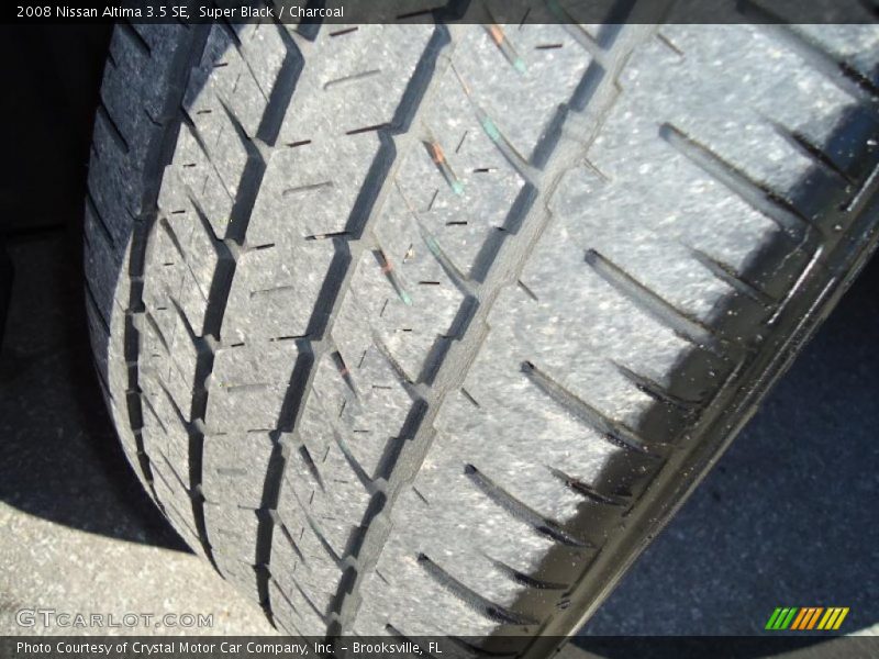 Super Black / Charcoal 2008 Nissan Altima 3.5 SE