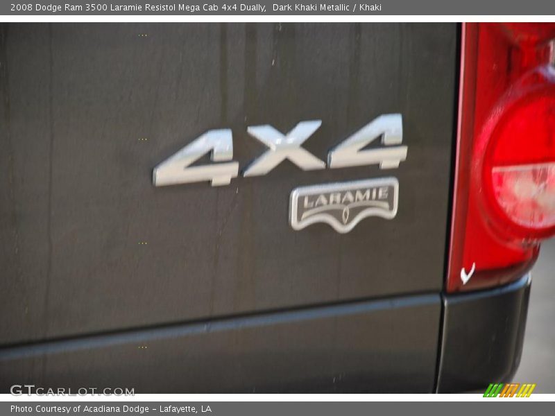 4x4 Laramie - 2008 Dodge Ram 3500 Laramie Resistol Mega Cab 4x4 Dually
