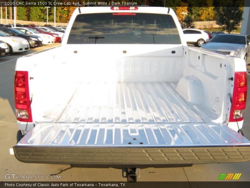 Summit White / Dark Titanium 2010 GMC Sierra 1500 SL Crew Cab 4x4