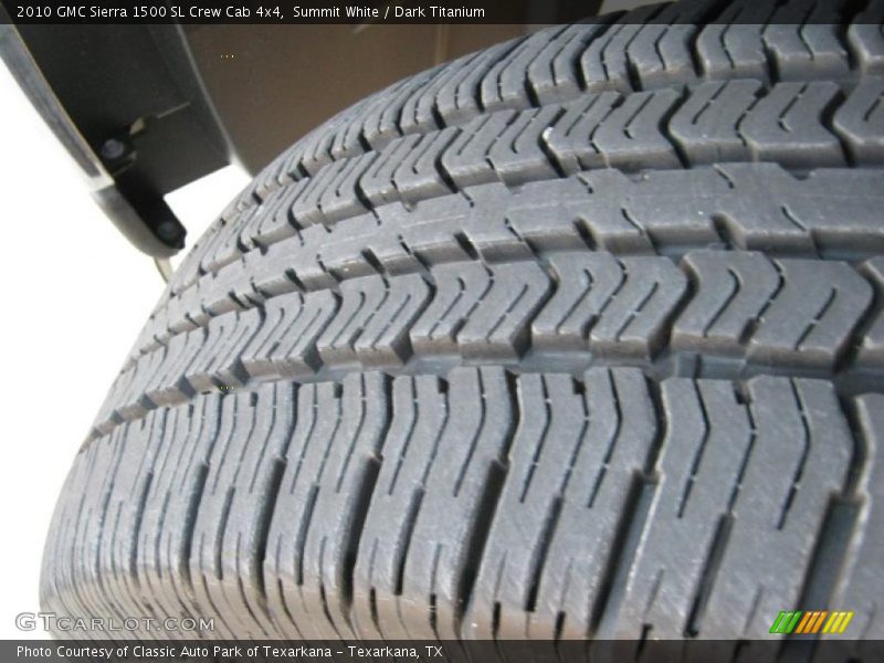 Summit White / Dark Titanium 2010 GMC Sierra 1500 SL Crew Cab 4x4
