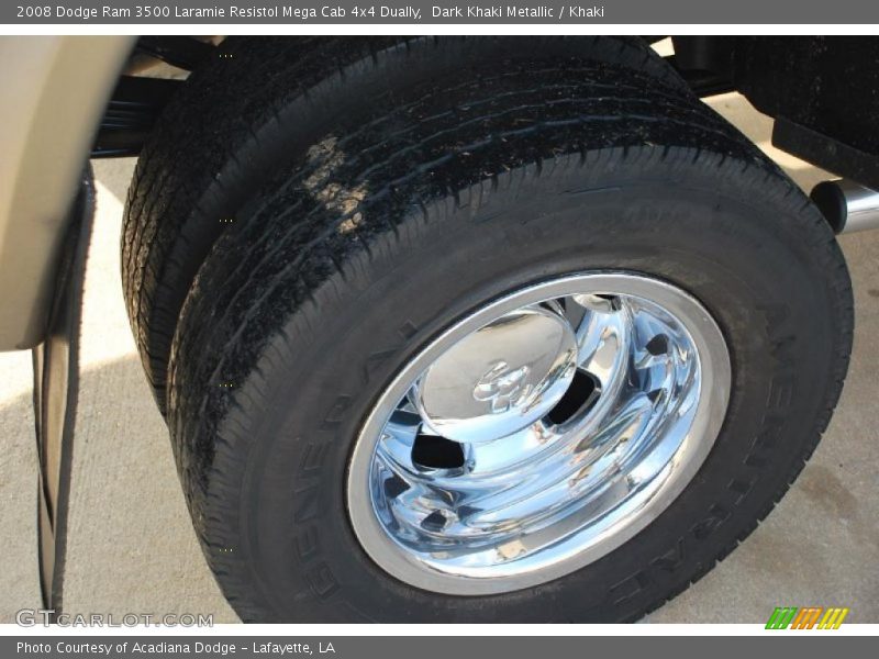  2008 Ram 3500 Laramie Resistol Mega Cab 4x4 Dually Wheel