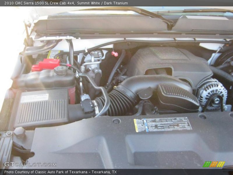 Summit White / Dark Titanium 2010 GMC Sierra 1500 SL Crew Cab 4x4