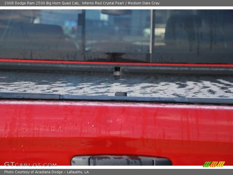 Inferno Red Crystal Pearl / Medium Slate Gray 2008 Dodge Ram 2500 Big Horn Quad Cab