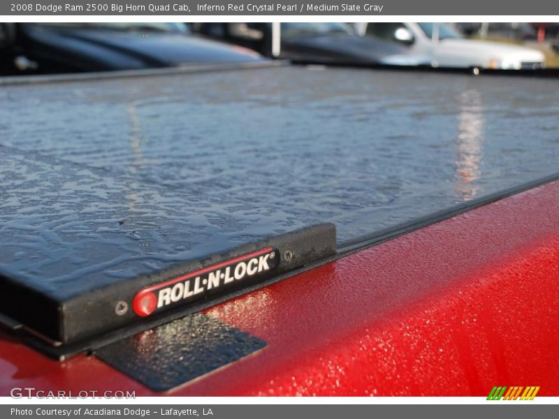 Inferno Red Crystal Pearl / Medium Slate Gray 2008 Dodge Ram 2500 Big Horn Quad Cab