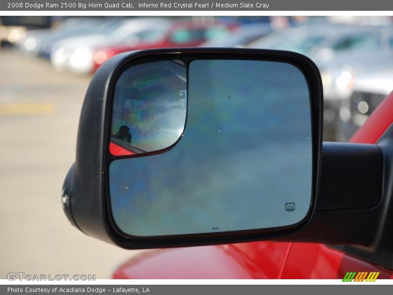 Inferno Red Crystal Pearl / Medium Slate Gray 2008 Dodge Ram 2500 Big Horn Quad Cab