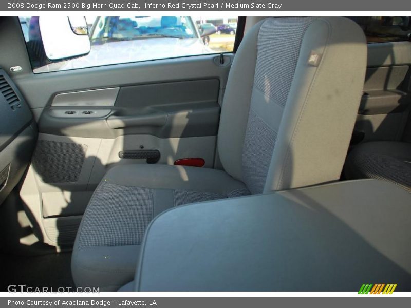 Inferno Red Crystal Pearl / Medium Slate Gray 2008 Dodge Ram 2500 Big Horn Quad Cab
