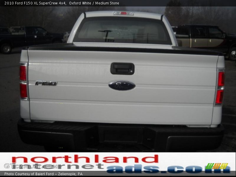 Oxford White / Medium Stone 2010 Ford F150 XL SuperCrew 4x4