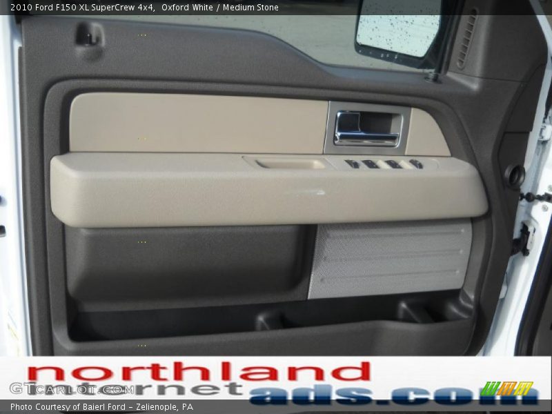 Oxford White / Medium Stone 2010 Ford F150 XL SuperCrew 4x4