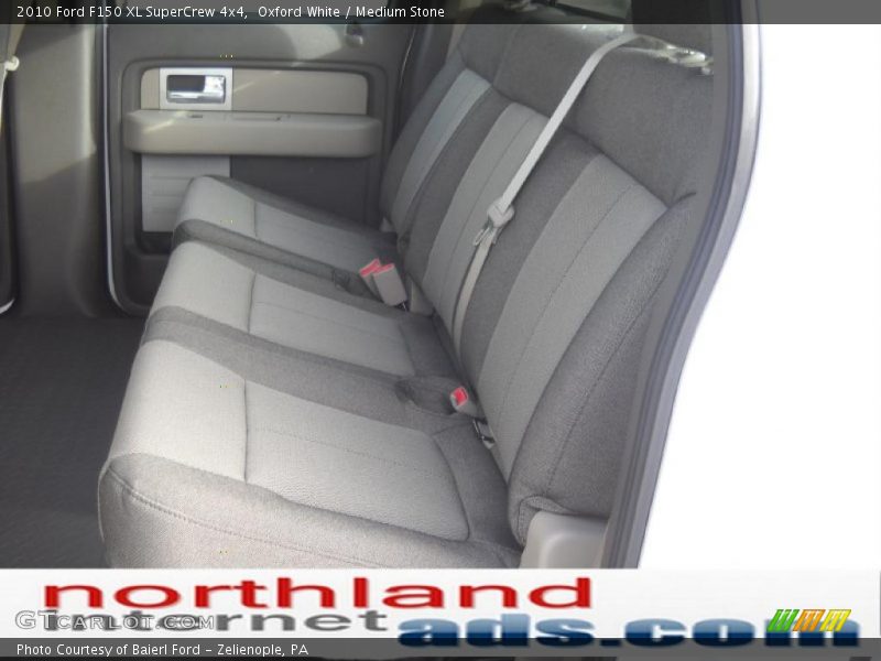 Oxford White / Medium Stone 2010 Ford F150 XL SuperCrew 4x4