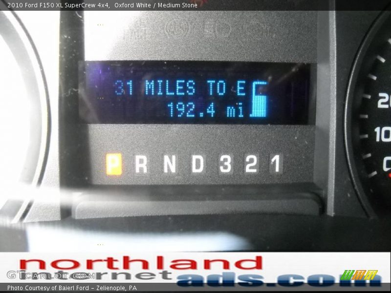 Oxford White / Medium Stone 2010 Ford F150 XL SuperCrew 4x4