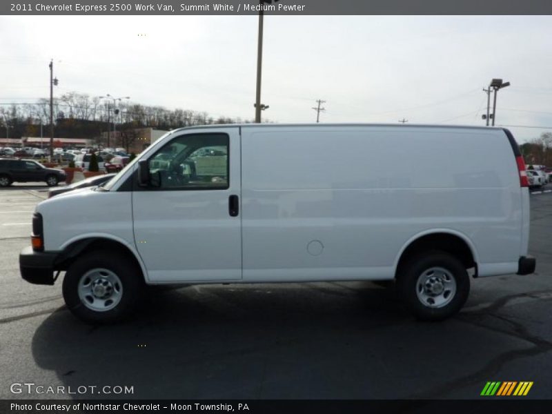 Summit White / Medium Pewter 2011 Chevrolet Express 2500 Work Van