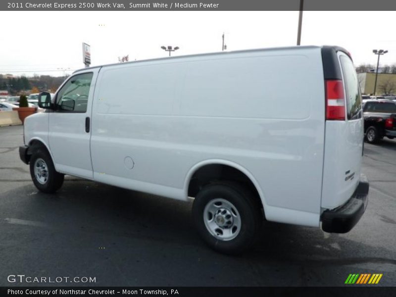 Summit White / Medium Pewter 2011 Chevrolet Express 2500 Work Van
