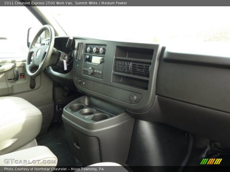 Summit White / Medium Pewter 2011 Chevrolet Express 2500 Work Van