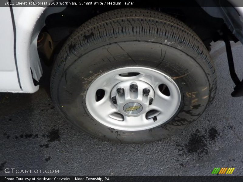 Summit White / Medium Pewter 2011 Chevrolet Express 2500 Work Van