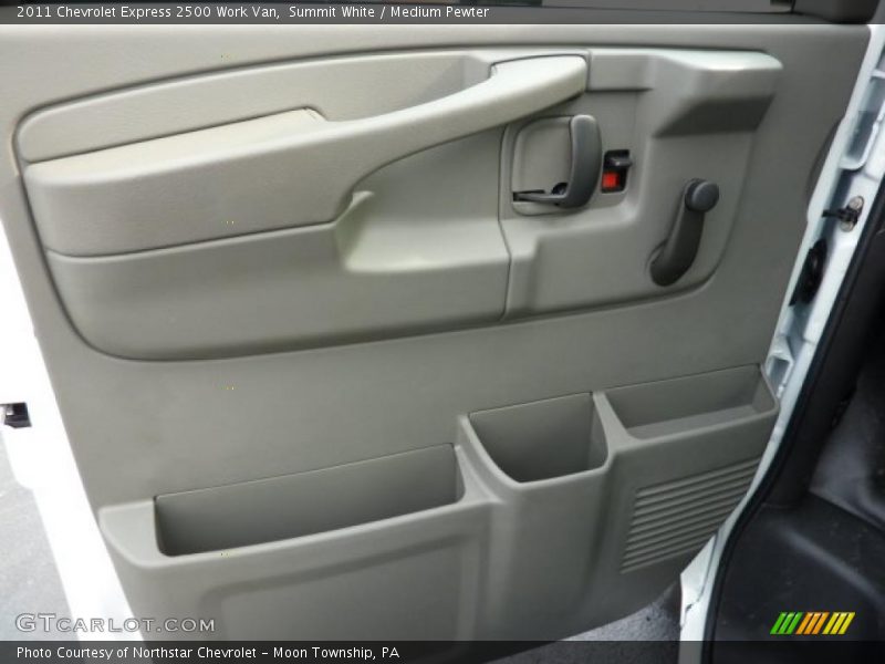 Summit White / Medium Pewter 2011 Chevrolet Express 2500 Work Van