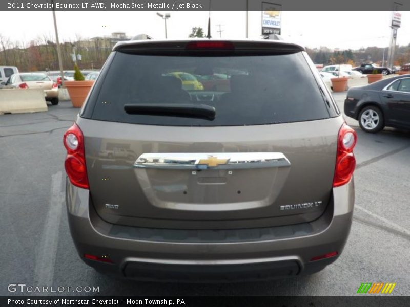 Mocha Steel Metallic / Jet Black 2011 Chevrolet Equinox LT AWD