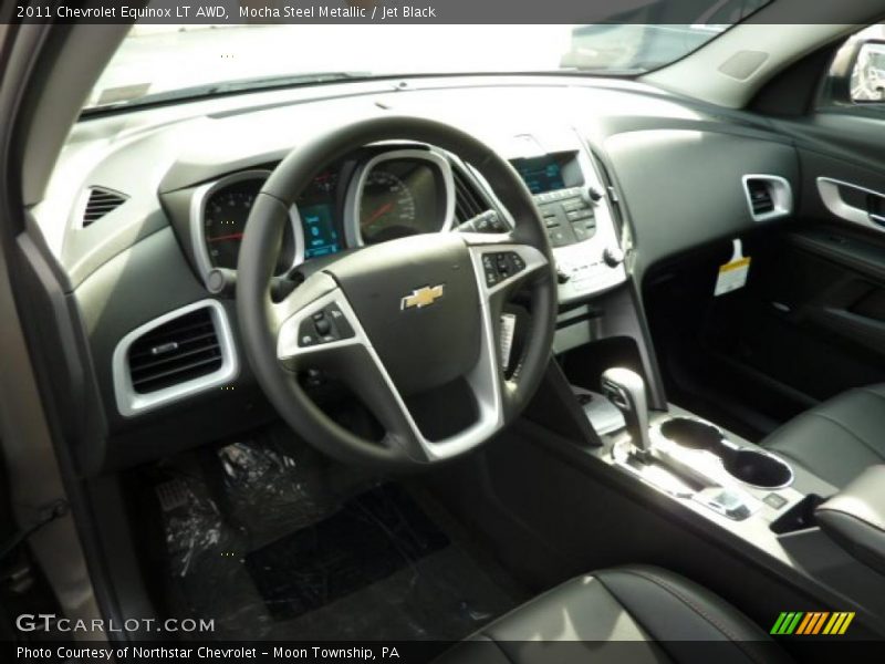 Jet Black Interior - 2011 Equinox LT AWD 