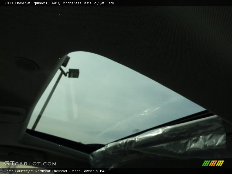 Sunroof of 2011 Equinox LT AWD