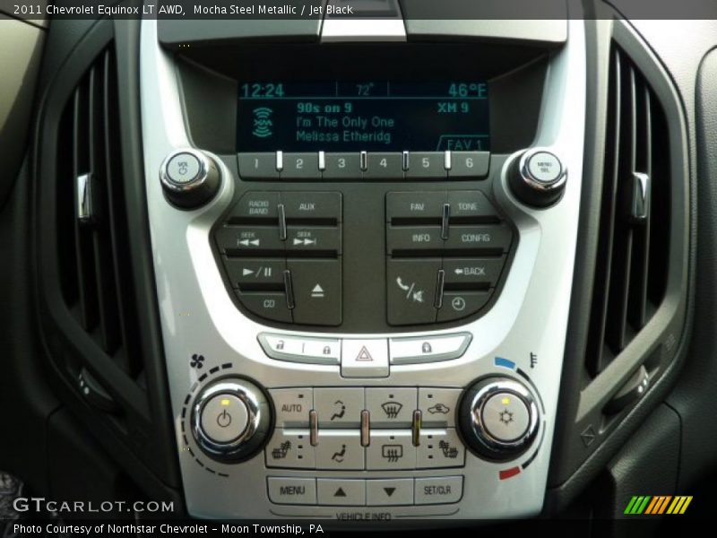 Controls of 2011 Equinox LT AWD