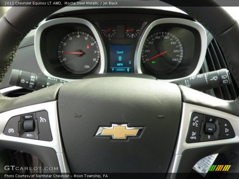 Controls of 2011 Equinox LT AWD