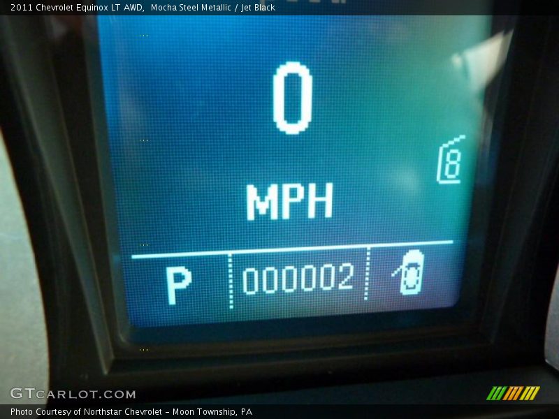 Mocha Steel Metallic / Jet Black 2011 Chevrolet Equinox LT AWD