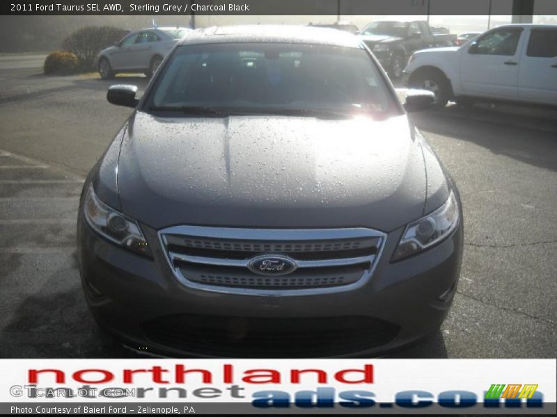 Sterling Grey / Charcoal Black 2011 Ford Taurus SEL AWD