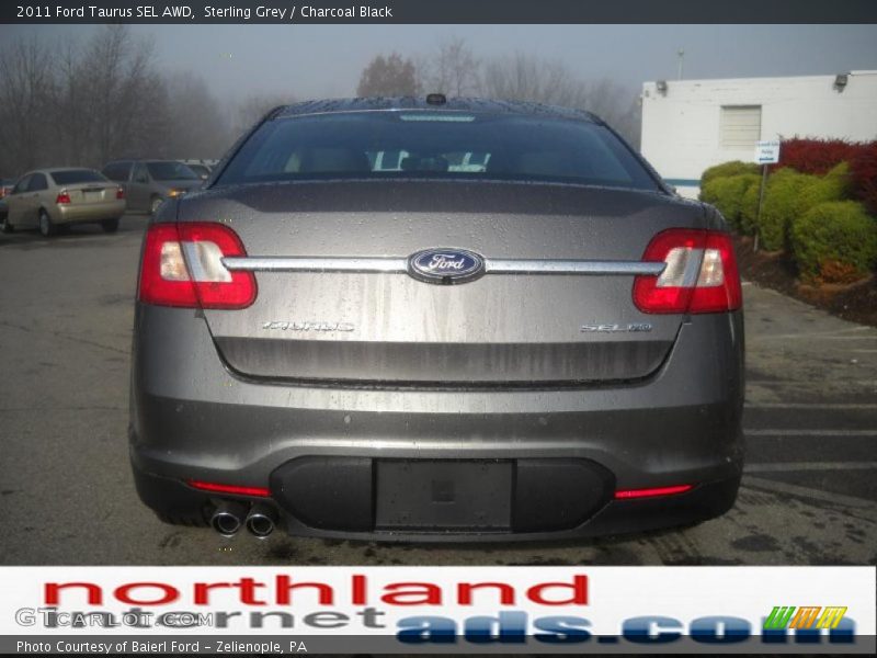 Sterling Grey / Charcoal Black 2011 Ford Taurus SEL AWD