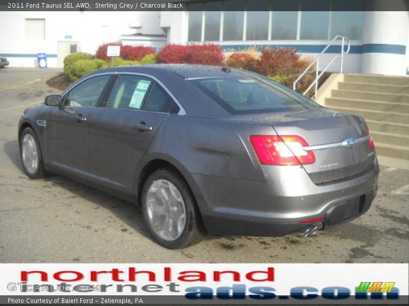 Sterling Grey / Charcoal Black 2011 Ford Taurus SEL AWD