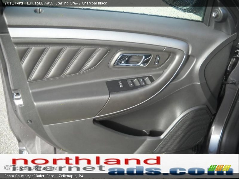 Sterling Grey / Charcoal Black 2011 Ford Taurus SEL AWD