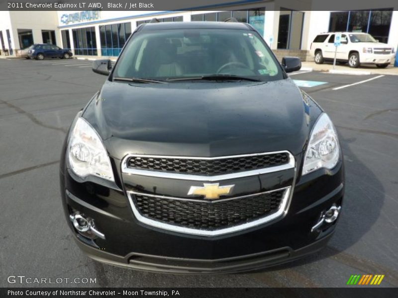 Black / Jet Black 2011 Chevrolet Equinox LT AWD