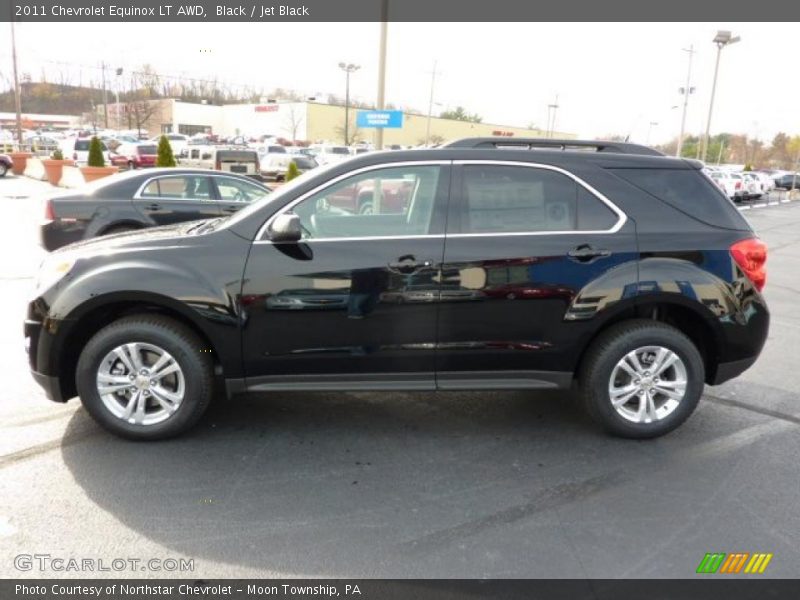 Black / Jet Black 2011 Chevrolet Equinox LT AWD