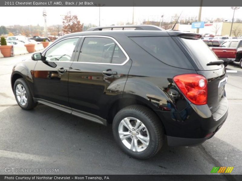 Black / Jet Black 2011 Chevrolet Equinox LT AWD