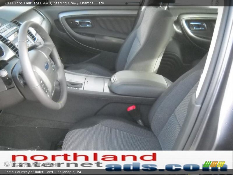 Sterling Grey / Charcoal Black 2011 Ford Taurus SEL AWD