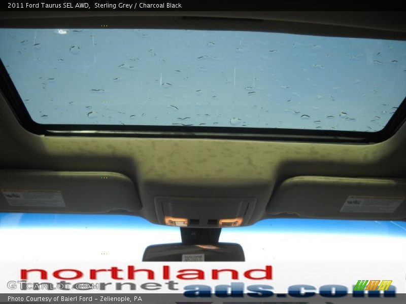 Sterling Grey / Charcoal Black 2011 Ford Taurus SEL AWD