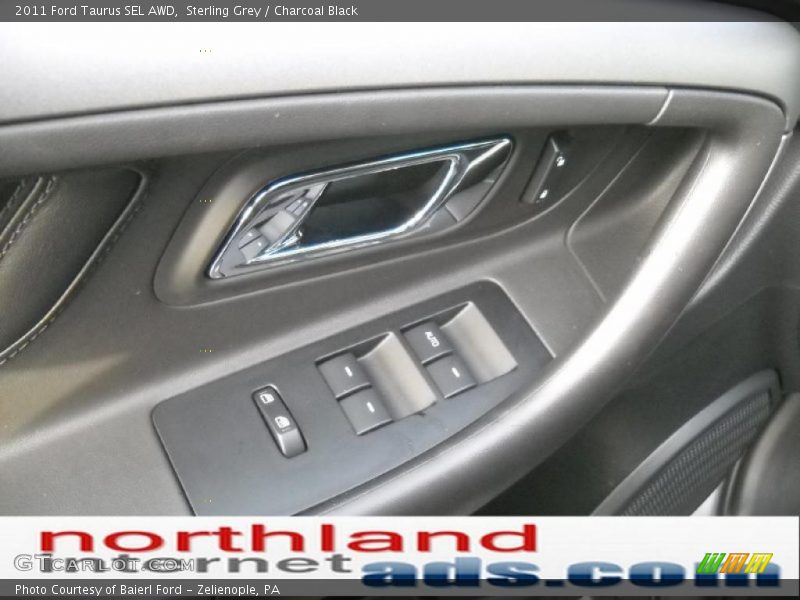 Sterling Grey / Charcoal Black 2011 Ford Taurus SEL AWD