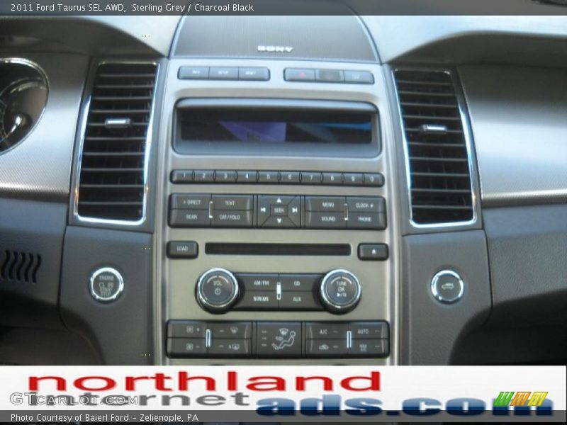 Sterling Grey / Charcoal Black 2011 Ford Taurus SEL AWD