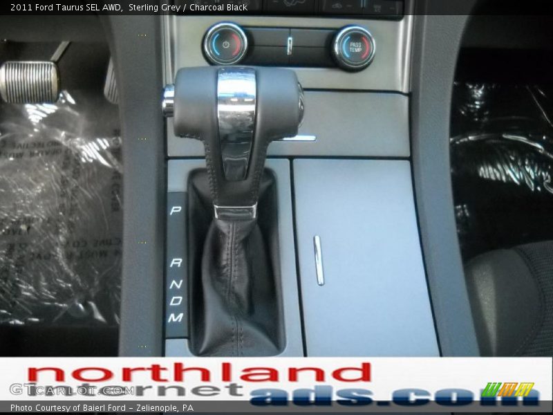 Sterling Grey / Charcoal Black 2011 Ford Taurus SEL AWD