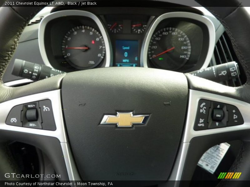 Controls of 2011 Equinox LT AWD