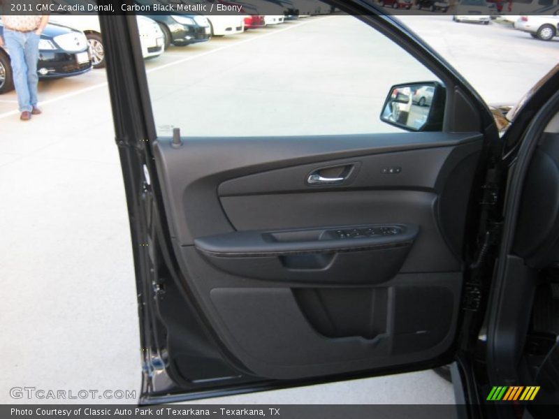 Carbon Black Metallic / Ebony 2011 GMC Acadia Denali