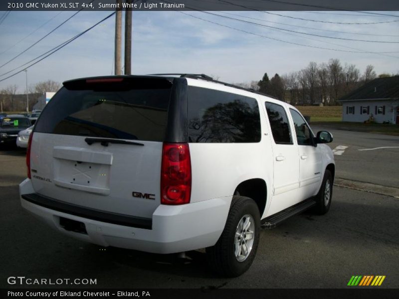 Summit White / Light Titanium 2010 GMC Yukon XL SLT 4x4