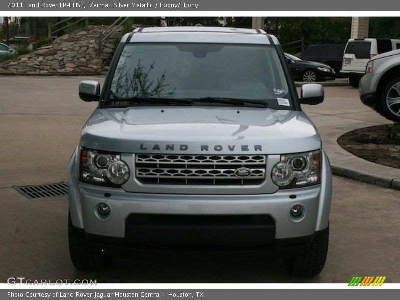 Zermatt Silver Metallic / Ebony/Ebony 2011 Land Rover LR4 HSE