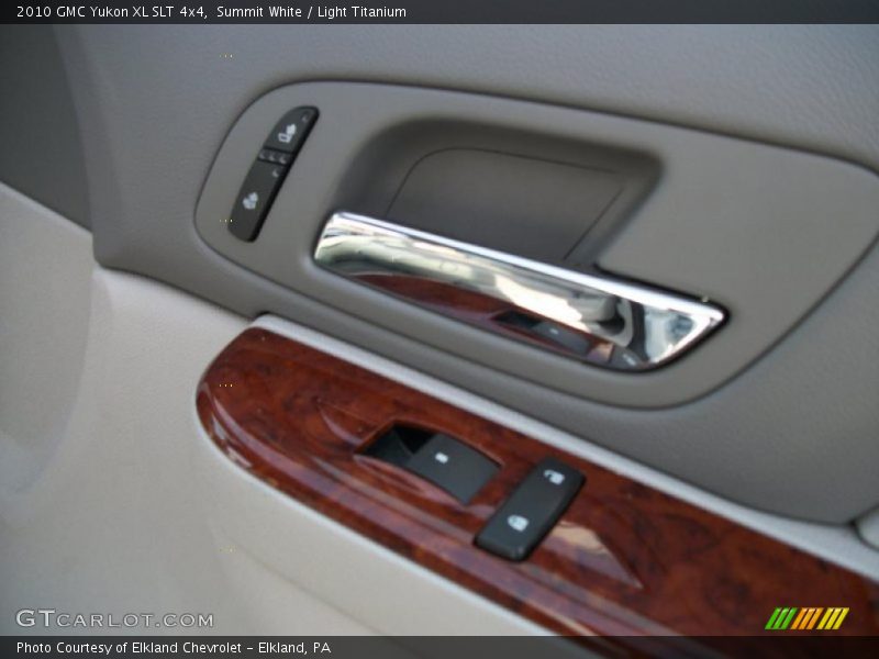 Summit White / Light Titanium 2010 GMC Yukon XL SLT 4x4