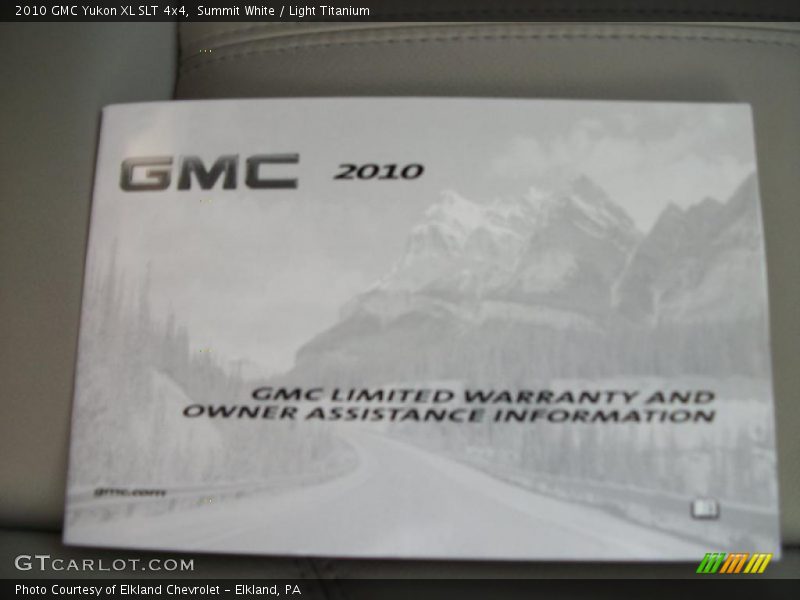 Summit White / Light Titanium 2010 GMC Yukon XL SLT 4x4