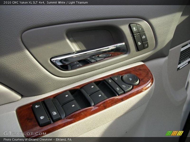 Summit White / Light Titanium 2010 GMC Yukon XL SLT 4x4