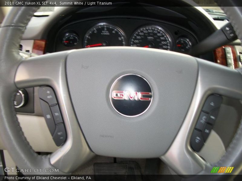 Summit White / Light Titanium 2010 GMC Yukon XL SLT 4x4