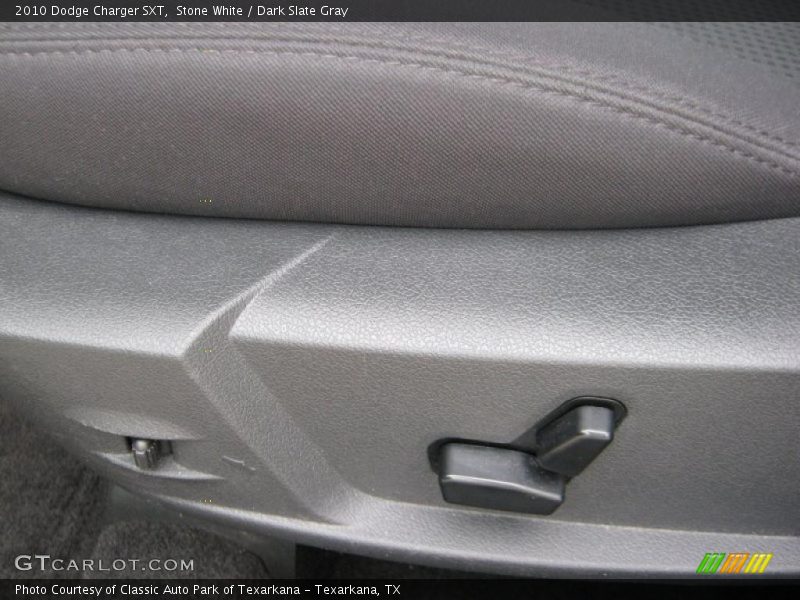 Stone White / Dark Slate Gray 2010 Dodge Charger SXT