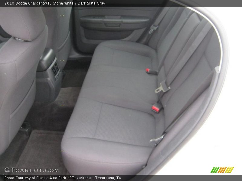 Stone White / Dark Slate Gray 2010 Dodge Charger SXT